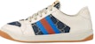 (W) Gucci Screener 'GG Canvas - Denim Ivory' - Kanvas GG Denim Gading 577684-2KQ40-4467