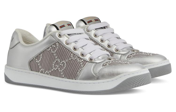 Lookbook (Women) Gucci Screener 'GG Crystals - Silver' 777271-AAC08-8147