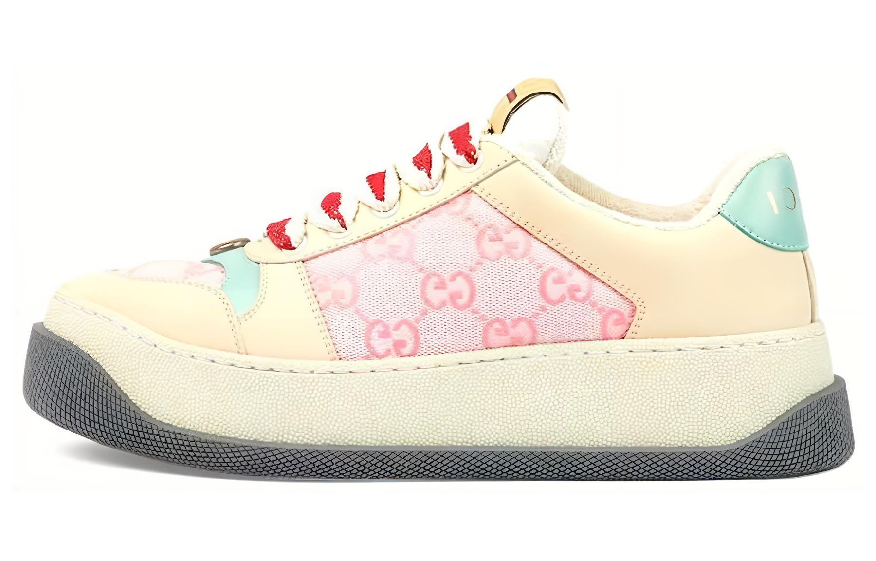 (Women) Gucci Screener 'GG Monogram - Beige Pink' 750633-FAB4C-5644