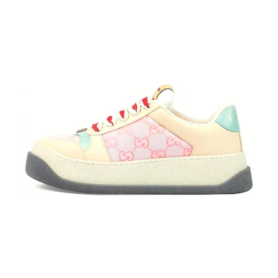 (W) Gucci Screener 'GG Monogram - Beige Pink'