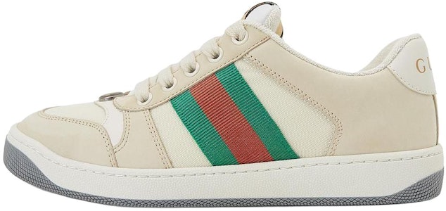 GUCCI 古馳 Screener系列 GG琺瑯 雙G低筒皮革板鞋 女款 紅綠燈 Buy GUCCI 古馳 Screener系列 GG琺瑯 雙G低筒皮革板鞋 女款 紅綠燈