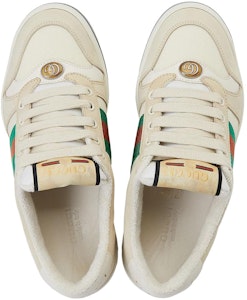 GUCCI 古馳 Screener系列 GG琺瑯 雙G低筒皮革板鞋 女款 紅綠燈 Details for GUCCI 古馳 Screener系列 GG琺瑯 雙G低筒皮革板鞋 女款 紅綠燈