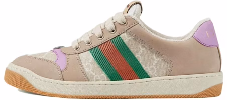 (Women) Gucci Screener GG sneaker 'Beige Lilac' 705051-UULG0-9683 (Women) Gucci Screener GG sneaker 'Beige Lilac' 705051-UULG0-9683