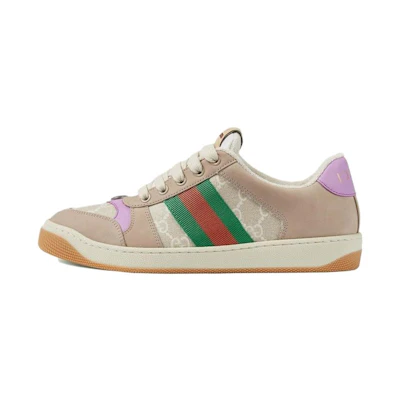 (W) Gucci Screener GG sneaker 'Beige Lilac'