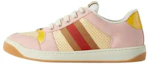 Buy GUCCI古馳 Screener 系帶 時尚板鞋 女款 粉黃棕
