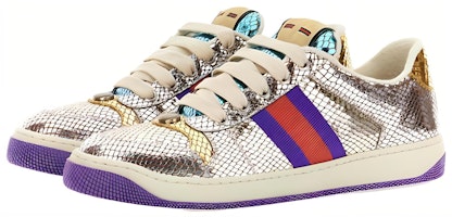 (Women) Gucci Screener 'Silver Purple' 627833-18L40-8160 (Women) Gucci Screener 'Silver Purple' 627833-18L40-8160