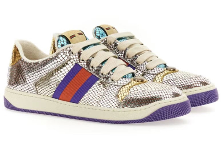 Order (W) 古驰 Screener '银色紫色' 627833-18L40-8160