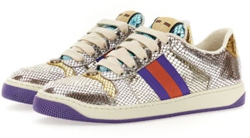 (Women) Gucci Screener 'Silver Purple' 627833-18L40-8160 (Women) Gucci Screener 'Silver Purple' 627833-18L40-8160