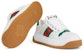(W) Gucci Screener 'Putih Hijau Merah' 771880-AAC0S-9063