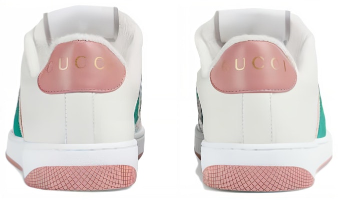 (Women) Gucci Screener 'White Light Pink Green' 765128-AACV8-9062 Shop (Women) Gucci Screener 'White Light Pink Green' 765128-AACV8-9062