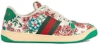 Order (W) Zapatillas Gucci Screener Estampado Floral 'Blanco Rosa Verde' 746405-FAB0L-8443