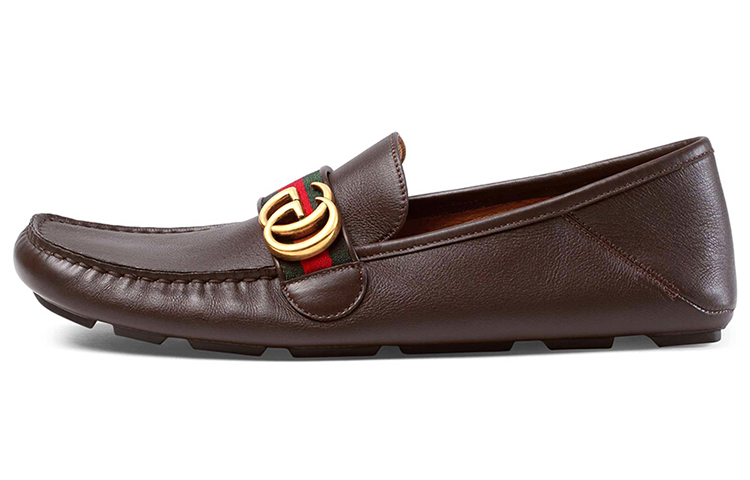 (W) Gucci Screener Loafer 'Enamel Brown'