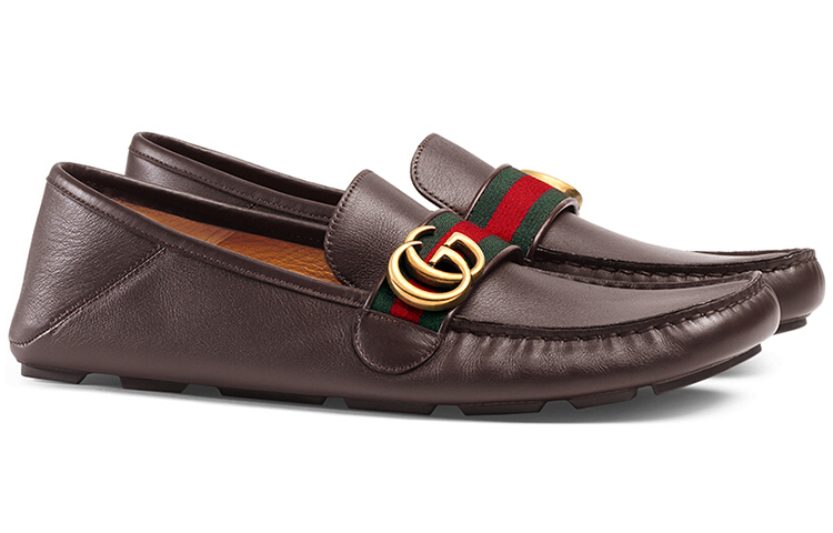 (W) Gucci Screener Loafer 'Enamel Brown' 圖 3