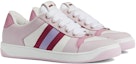 Lookbook (W) Sneakers Gucci Screener Rendah 'Putih Merah Jambu' 677423-HVKI0-9090