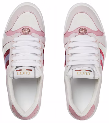 (Women) Gucci Screener Low-Top Sneakers 'White Pink' 677423-HVKI0-9090 Shop (Women) Gucci Screener Low-Top Sneakers 'White Pink' 677423-HVKI0-9090