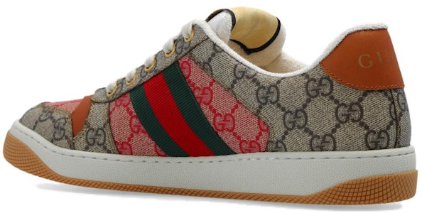 GUCCI古馳 Screener 帆布 新年系列 低筒系帶 時尚板鞋 女款 烏米色 兔年限定 Lookbook GUCCI古馳 Screener 帆布 新年系列 低筒系帶 時尚板鞋 女款 烏米色 兔年限定