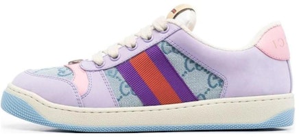 (Women) Gucci Screener GG Sneakers 'Purple Multi' 741575-9SFR0-8480 (Women) Gucci Screener GG Sneakers 'Purple Multi' 741575-9SFR0-8480