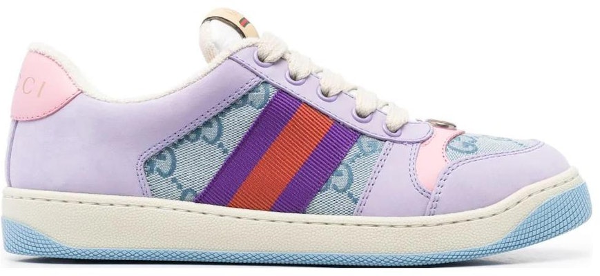 (Women) Gucci Screener GG Sneakers 'Purple Multi' 741575-9SFR0-8480 Order (Women) Gucci Screener GG Sneakers 'Purple Multi' 741575-9SFR0-8480