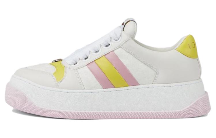 (Women) Gucci Screener Low 'Pink' 777102-AAC73-9091