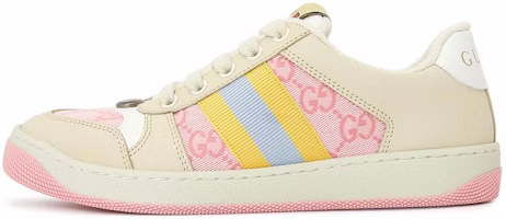 (Women) Gucci Screener GG Sneakers 'Pink Beige' 741575-9SFR0-8478 (Women) Gucci Screener GG Sneakers 'Pink Beige' 741575-9SFR0-8478