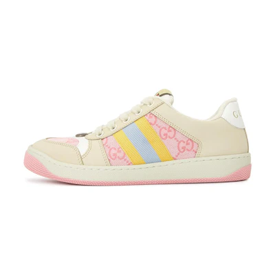 (W) Gucci Screener GG Sneakers 'Pink Beige'