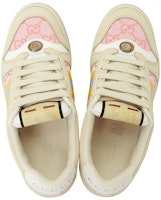 GUCCI古馳 Screener 低筒繫帶 時尚板鞋 女款 米色 Shop GUCCI古馳 Screener 低筒繫帶 時尚板鞋 女款 米色