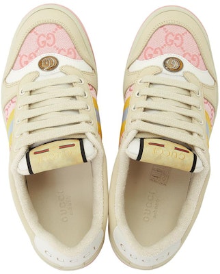 (Women) Gucci Screener GG Sneakers 'Pink Beige' 741575-9SFR0-8478 Shop (Women) Gucci Screener GG Sneakers 'Pink Beige' 741575-9SFR0-8478