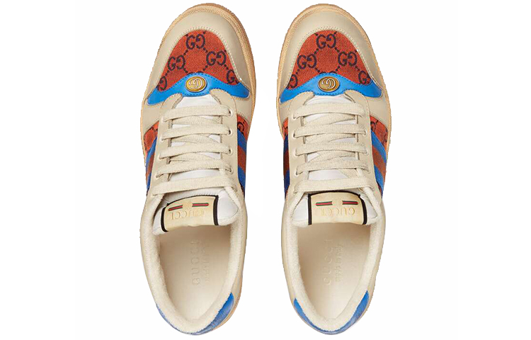 Shop (W) 구찌 스크리너 GG 빈티지 캔버스 (Gucci Screener GG Vintage Canvas) 570443-9SFR0-7091