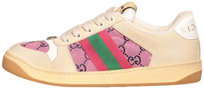 (W) Gucci Screener GG Ungu Kanvas Sepatu Skate Kulit Rendah Merah Hijau 570443-9SFR0-5270 Buy (W) Gucci Screener GG Ungu Kanvas Sepatu Skate Kulit Rendah Merah Hijau 570443-9SFR0-5270