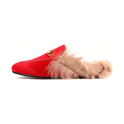 (W) Gucci Shoe Red