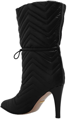 (W) Gucci Sepatu Bot Pendek 'Hitam Fashion Slip-On' 719834-FAAUV-1058 Lookbook (W) Gucci Sepatu Bot Pendek 'Hitam Fashion Slip-On' 719834-FAAUV-1058