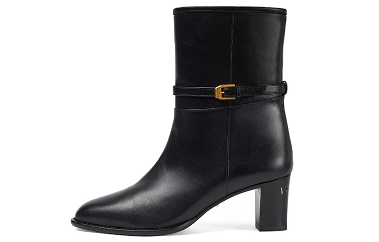 (Women) Gucci Short Boot 'Double G Black' 659927-BKO00-1000