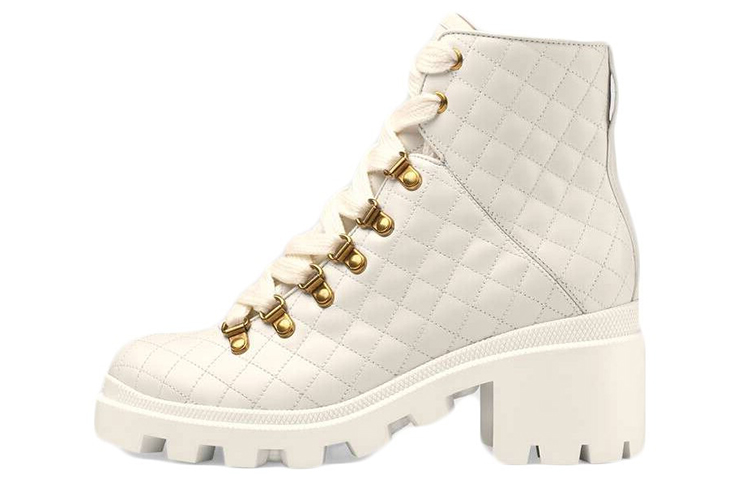 (Women) Gucci Short Boots 'White' 551823-0RDY0-9068