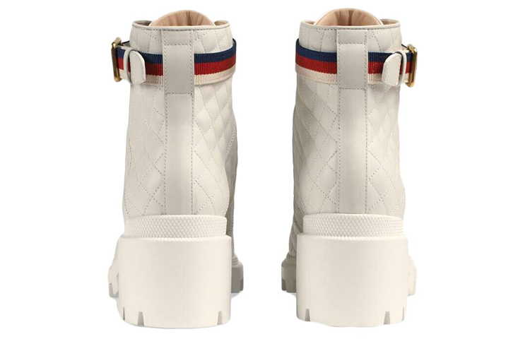 (W) Gucci Short Boots 'White' 圖 5