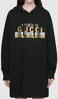 (W) グッチ シグネチャー ブラック フード付き 長袖 ドレス 610127-XJCR1-1082 Shop (W) グッチ シグネチャー ブラック フード付き 長袖 ドレス 610127-XJCR1-1082