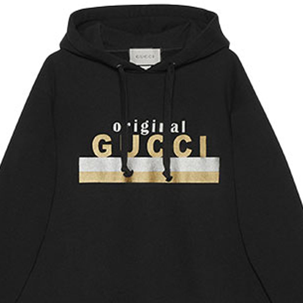 Details for (W) 古驰黑色连帽长袖连衣裙 610127-XJCR1-1082