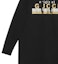 Sizing (W) グッチ シグネチャー ブラック フード付き 長袖 ドレス 610127-XJCR1-1082