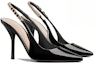 Lookbook (W) Gucci Signoria 'Slingback Stiletto Kulit Hitam' 783821-BNC80-1000