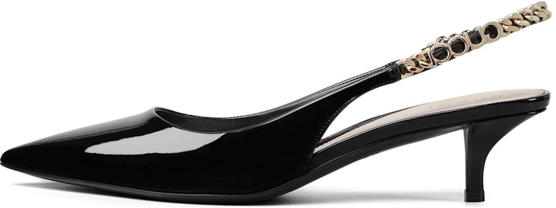 GUCCI古馳 24春夏系列 Signoria系列 皮革 露跟淺口 細跟 高跟鞋 4.5cm 女款 黑色 Buy GUCCI古馳 24春夏系列 Signoria系列 皮革 露跟淺口 細跟 高跟鞋 4.5cm 女款 黑色