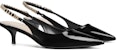(W) Gucci Signoria 'Slingback Hitam Pumps' 782832-BNC80-1000