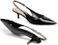 (W) Gucci Signoria 'Slingback Hitam Pumps' 782832-BNC80-1000