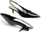 Purchase (W) Gucci Signoria 'Slingback Hitam Pumps' 782832-BNC80-1000