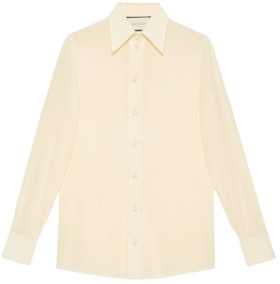 (W) GUCCI 米色真丝防晒衬衫 627407-ZAEWU-9303 Buy (W) GUCCI 米色真丝防晒衬衫 627407-ZAEWU-9303