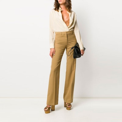 (W) GUCCI 米色真丝防晒衬衫 627407-ZAEWU-9303 Purchase (W) GUCCI 米色真丝防晒衬衫 627407-ZAEWU-9303