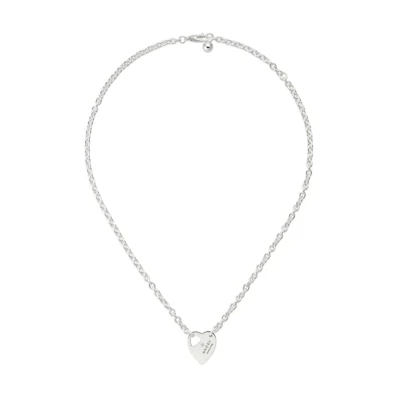 (Women) GUCCI Silver 925 Necklace for Women - Minimalist Solid Design in Silver. 796363J8400
