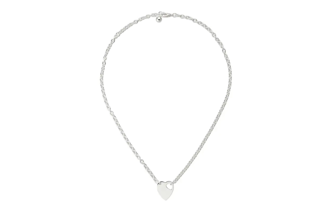 (Women) GUCCI Silver 925 Necklace for Women - Minimalist Solid Design in Silver. 796363J8400 圖 3