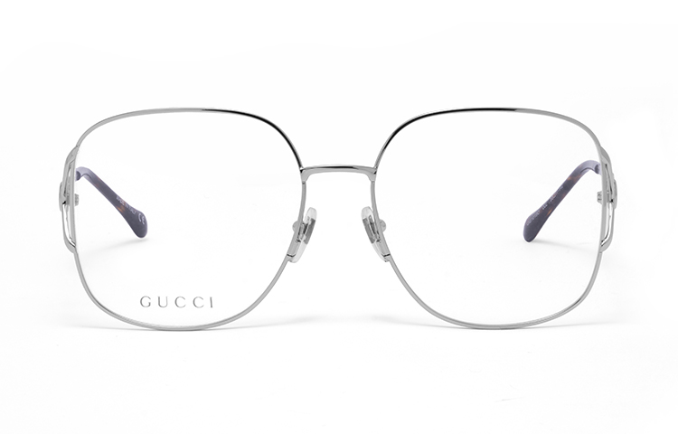 (Women) GUCCI Silver Frame Square Optical Glasses for Women (Prescription Compatible) GG1019O-002 58 圖 3