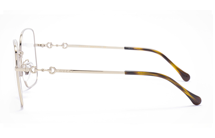 (Women) GUCCI Silver Irregular Metal Optical Glasses Frame GG0883OA-003 圖 4