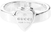 Order (W) Anillo GUCCI Plateado con Logo de Letras y Detalle de Corazón en Plata 925. 223867-J8400-8106