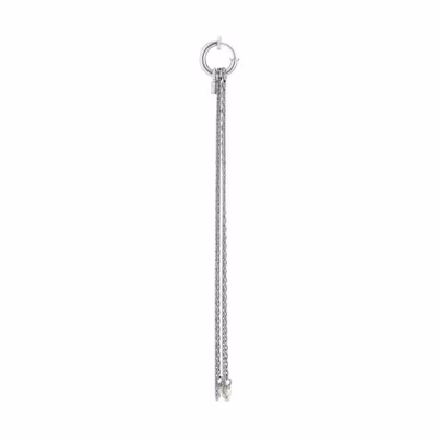 (Women) GUCCI Silver Logo Design Pearl Metal Earrings for Women. 775262I46208135